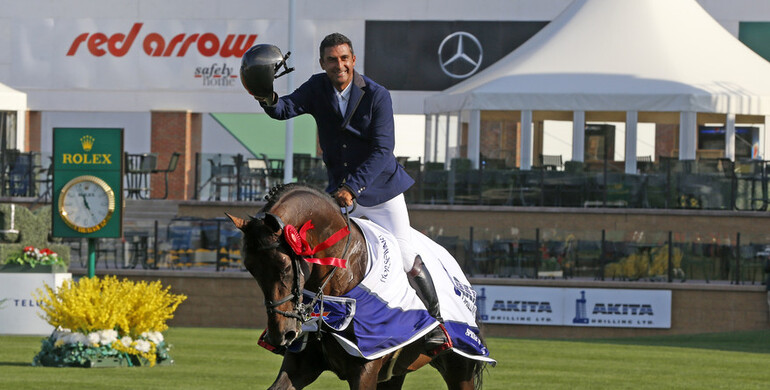 Juan Carlos Garcia tops Wednesday’s Akita Drilling Cup at Spruce Meadows