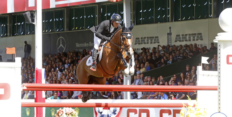 The riders for the CSI5* 'Pan American' at Spruce Meadows