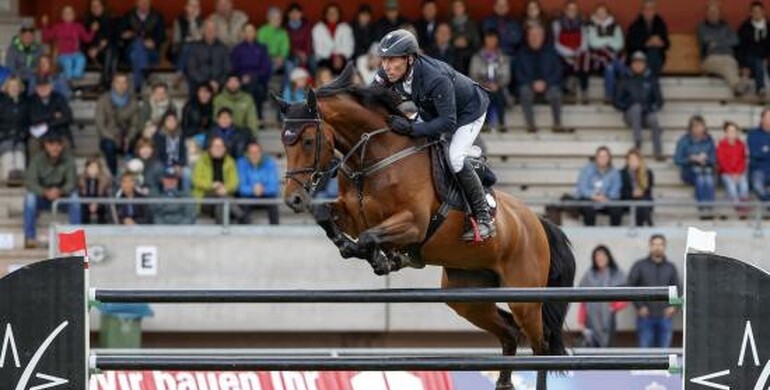 Hans-Dieter Dreher and Berlinda make it a home win in the CSI3* Grand Prix of Donaueschingen