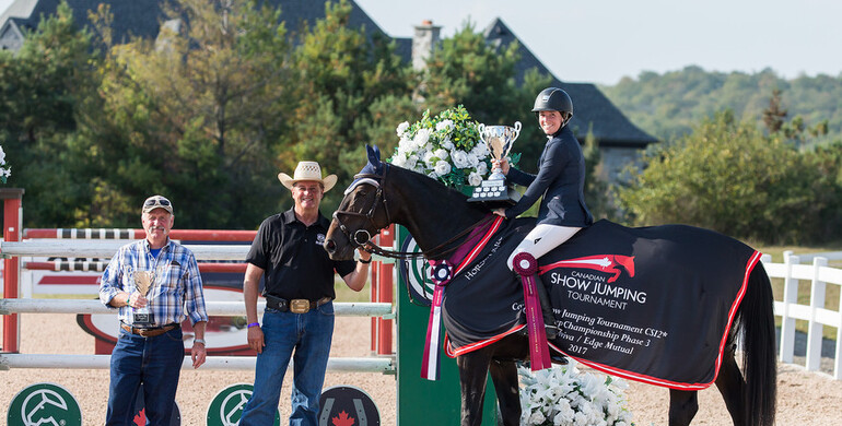Ali Ramsay claims Grand Prix and the Caledon Cup at CSI2* Canadian Show Jumping Tournament
