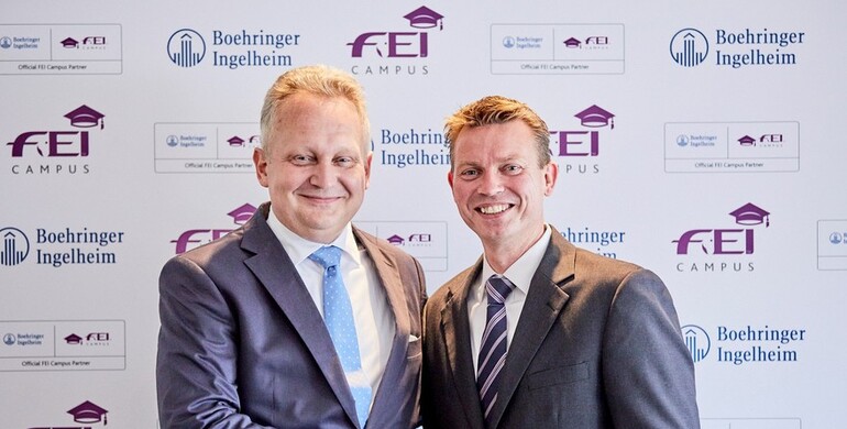 Boehringer Ingelheim and FEI partner to promote equine health and education
