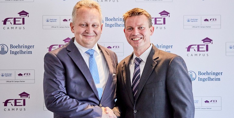 Boehringer Ingelheim and FEI partner to promote equine health and education