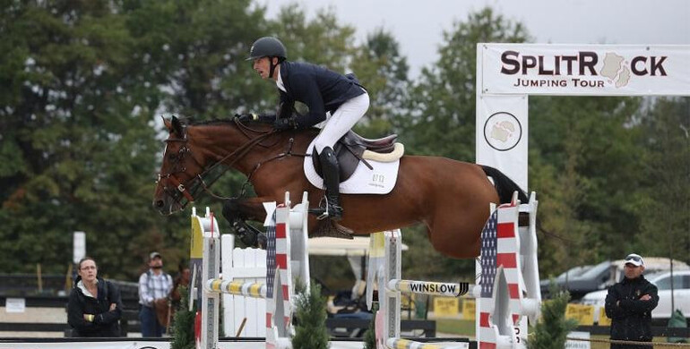 Ramsay and Cocq A Doodle have something to crow about at Split Rock Jumping Tour