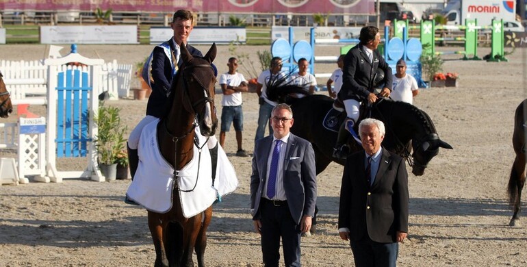 Kevin Jochems and Captain Cooper win CSI3* Grand Prix at Vilamoura Champions Tour