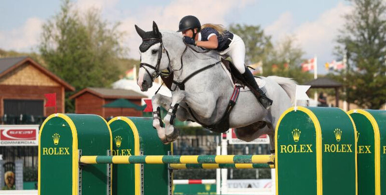 Kristen Vanderveen and Bull Run's Faustino De Tili ride to strong win in CSI3* $35,000 Suncast® Commercial Welcome Stake