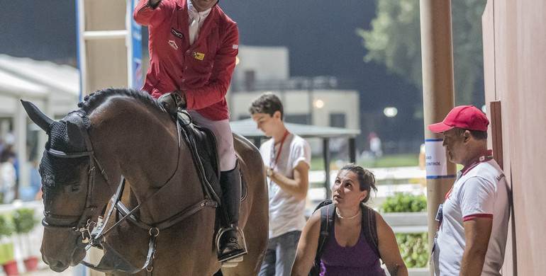 Pius Schwizer on top in Rabat