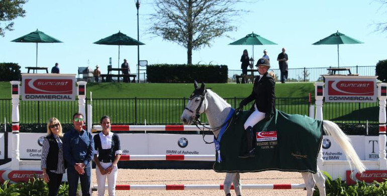 Marilyn Little and Clearwater gallop away with win in CSI5* $130,000 Suncast® Commercial Welcome Stake