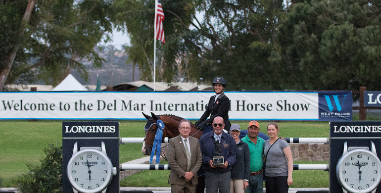 Mandy Porter and Coral Reef Follow Me II proves too fast to catch in $36,500 Grand Prix Qualifier at Del Mar International