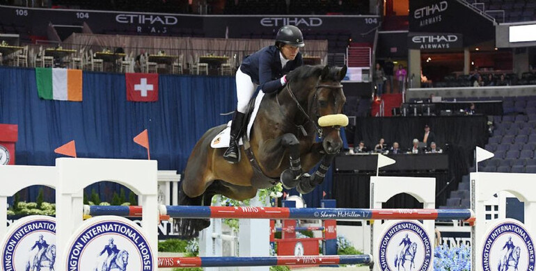 Beezie Madden and Breitling LS are best in Welcome Stake at Washington International Horse Show CSI4*-W