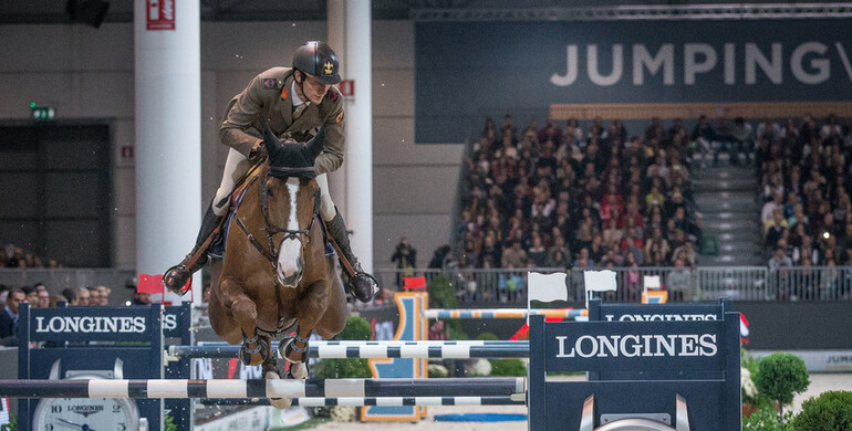 Alberto Zorzi up in the lead of the Longines FEI World Cup Western European League