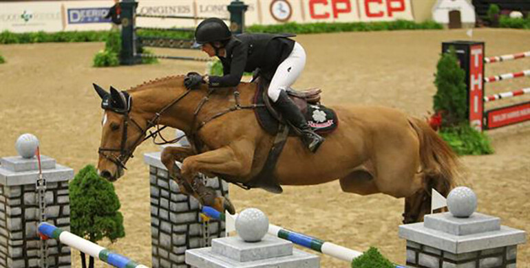 Laura Kraut and Whitney race to victory in International Open Jumpers Welcome speed