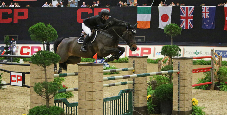 Emily Moffitt makes winning debut at CP National Horse Show in CP Grand Prix International Open Jumpers