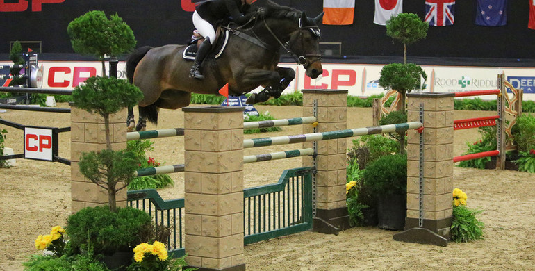 Emily Moffitt makes winning debut at CP National Horse Show in CP Grand Prix International Open Jumpers