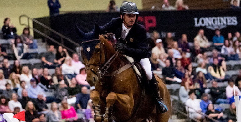 Ireland's Denis Lynch and RMF Echo take top class Longines FEI World Cup win in Lexington