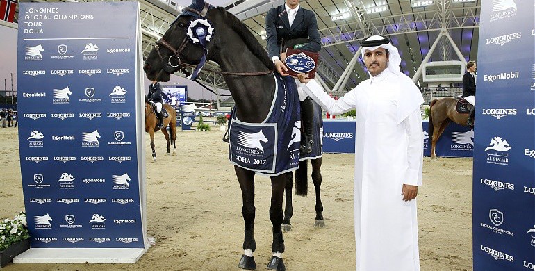 Zanotelli goes the Extra for opening LGCT Doha CSI5* win