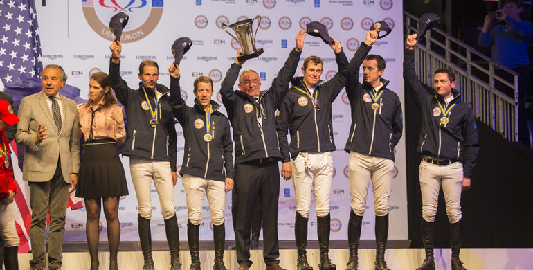 Team Europe best in the Riders Masters Cup at the Longines Masters of Paris