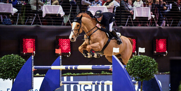 Marcus Ehning takes the top honors in Basel on Thursday