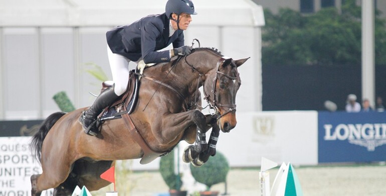 Henrik von Eckermann and Chacanno top the Longines FEI World Cup Grand Prix in Sharjah