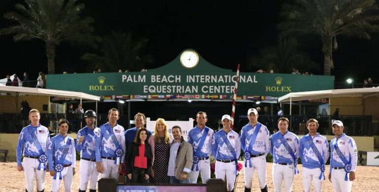 Men’s team captures 10th annual Battle of the Sexes, presented by Wellington Regional Medical Center, at 2018 Winter Equestrian Festival