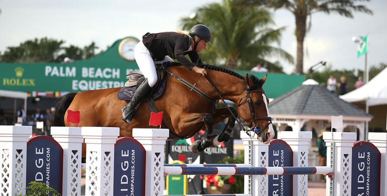Kristen Vanderveen and Bull Run’s Divine Fortune top the field in the WEF 5 $35,000 Douglas Elliman Real Estate 1.45m Classic