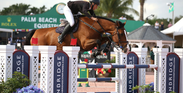 Kristen Vanderveen and Bull Run’s Divine Fortune top the field in the WEF 5 $35,000 Douglas Elliman Real Estate 1.45m Classic