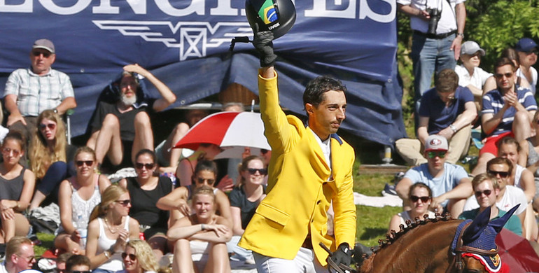 Yuri Mansur wins the $35,000 Thursday Prix at CSIO5* Ocala