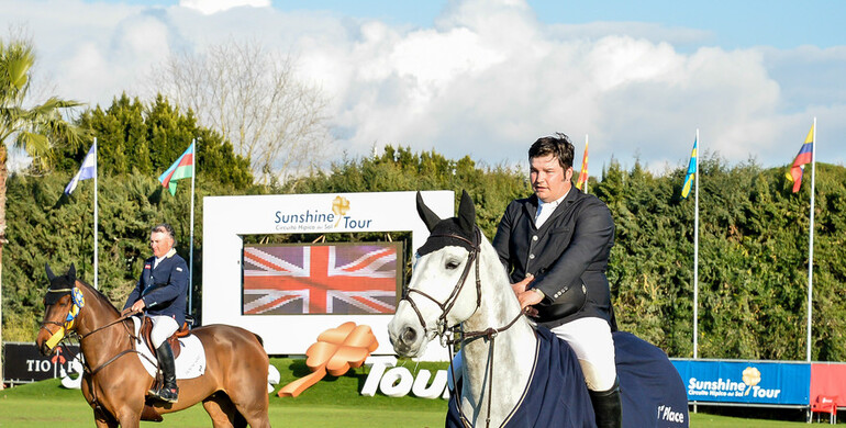 British trio on top in the CSI3* Grand Prix at the Sunshine Tour