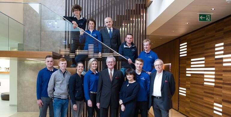 Young Riders Academy Team 2017 graduates in Geneva