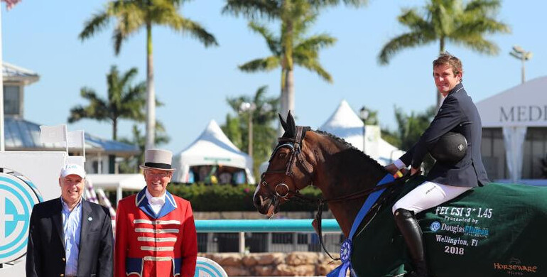Darragh Kenny claims one-two finish in $35,000 Douglas Elliman 1.45m CSI3* to open WEF week ten