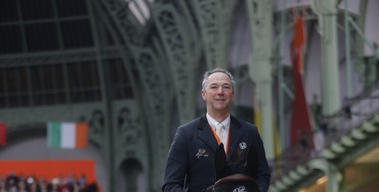 Home win for Patrice Delaveau in the Prix du 24 Faubourg at the Saut Hermès