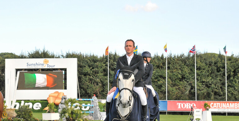 Trevor Breen and Bombay conclude the Sunshine Tour with a win in the CSI4* Invitational Grand Prix
