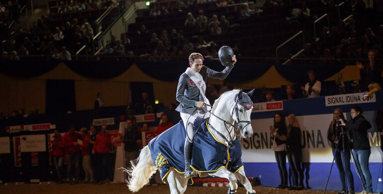 Denis Nielsen makes it a home win in the CSI4* Grand Prix in Dortmund