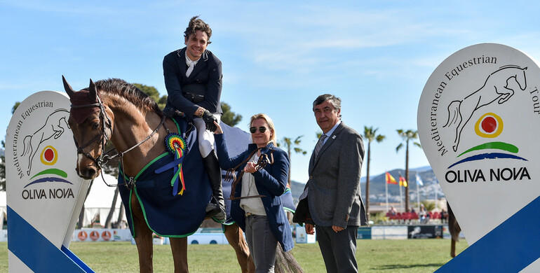 Oliver Lazarus saves the best for last to win the CSI3* Grand Prix presented by Oliva Nova Beach and Golf Resort at the Spring MET III