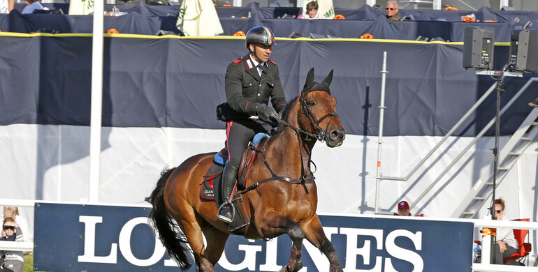 Bruno Chimirri with a home win in the CSI4* Grand Prix at the Toscana Tour