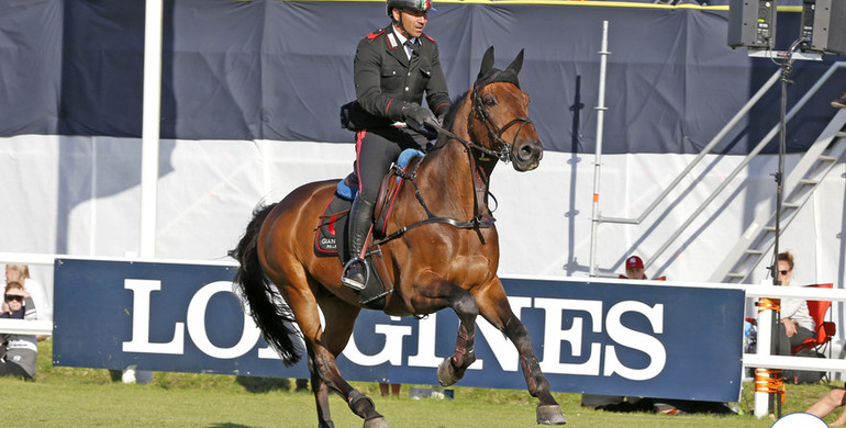 Bruno Chimirri with a home win in the CSI4* Grand Prix at the Toscana Tour