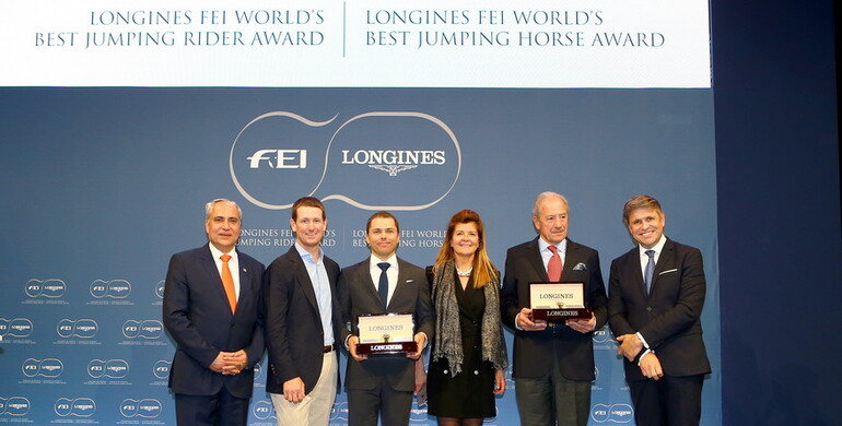 Kent Farrington claims Longines FEI award for Best Jumping Rider, HH Azur declared Longines FEI Best Jumping Horse