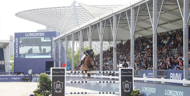 Harrie Smolders wins the Massimo Dutti Trophy in Shanghai