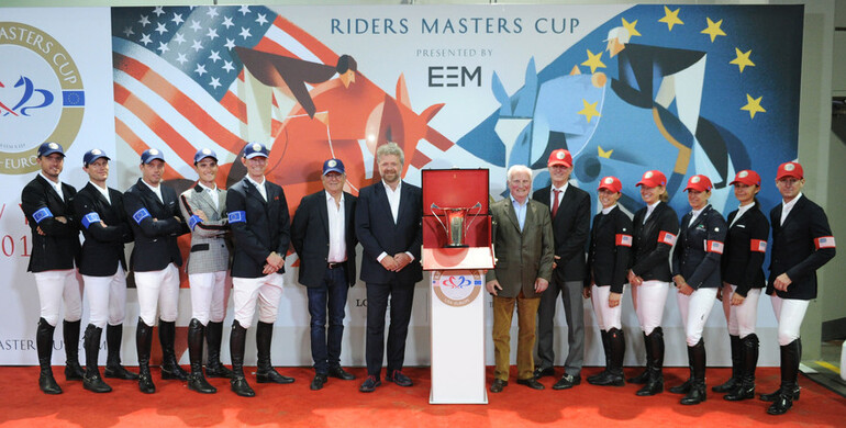 The big duel: Philippe Guerdat and Robert Ridland announce their teams for the return match of the Riders Masters Cup in New York