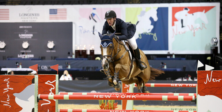 McLain Ward dominates on day one of the Longines Masters of New York