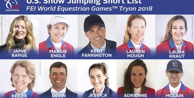 US Equestrian announces FEI World Equestrian Games short list