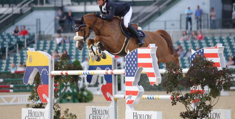 Darragh Kenny does it again with Babalou 41 to claim CSI3* $131,000 Hollow Creek Farm Grand Prix at the Kentucky Spring Horse Show