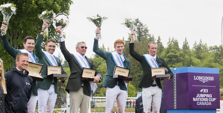 Ireland wins Longines FEI Jumping Nations Cup™ of Canada at Langley