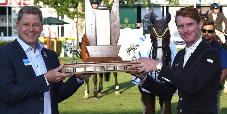 Daniel Coyle puts in a win for Ireland in the ATB Financial Cup at Spruce Meadows 'National' presented by Rolex