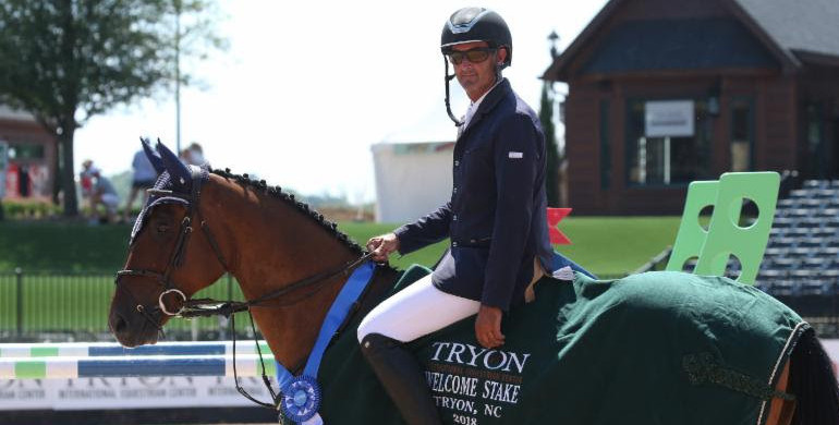 Luis Pedro Biraben scores big win with Caillou in 1.50m Welcome Stake at Tryon
