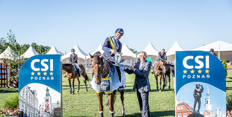 Emilio Bicocchi wins Thursday's Big Tour counting for the world ranking at CSI4* Poznan