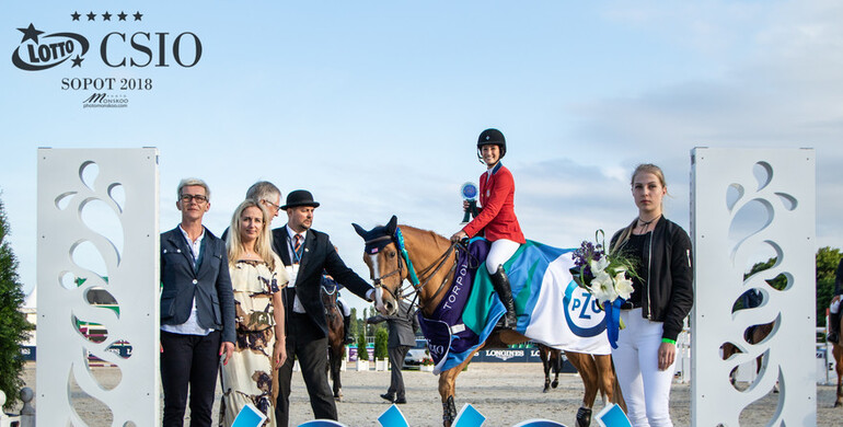 Jessica Springsteen sprints to the win in the PZU Prize in Sopot