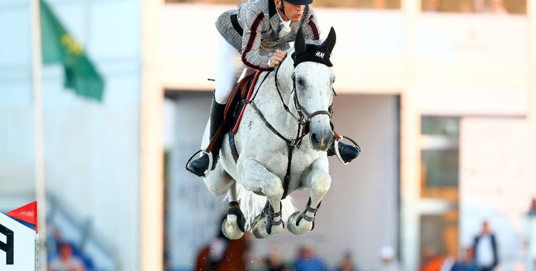 Peder Fredricson flies to the victory in the CSI3* Top Series Grand Prix at Knokke Hippie