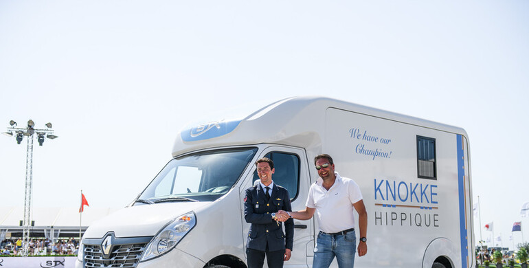 Lorenzo De Luca Leading Rider of CSI5* Knokke Hippique