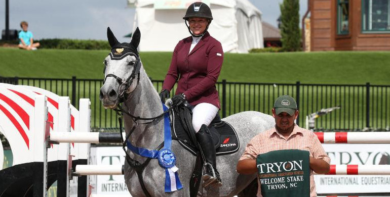 Little and Clearwater conquer 1.50m Welcome  Stake CSI 3* at TIEC