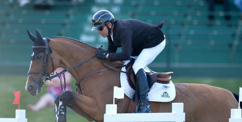 Fellers, Holloway and Lamaze x 2 on top at Spruce Meadows